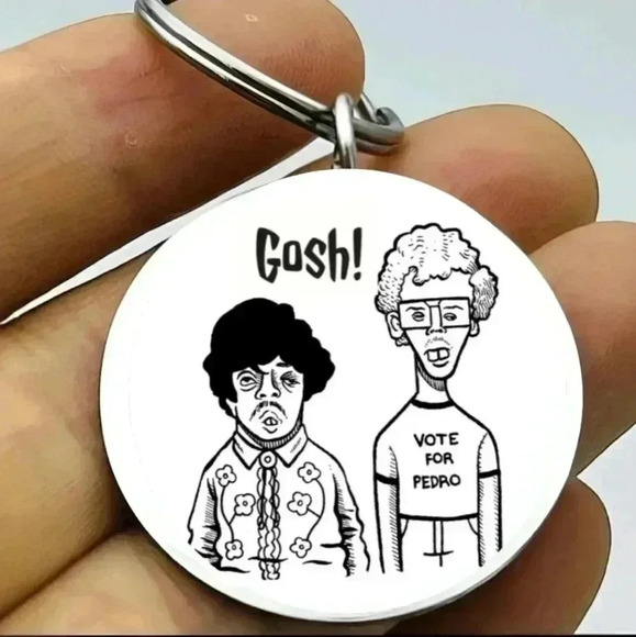 Napoleon dynamite Pedro gosh hot funny movie Keychain - Picture 1 of 1